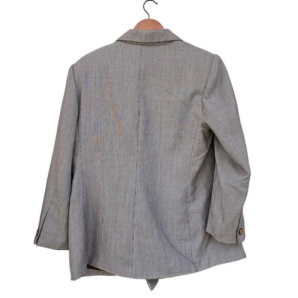 Emily Double Breasted Blazer Brown Size 16W - Picture 2 of 5